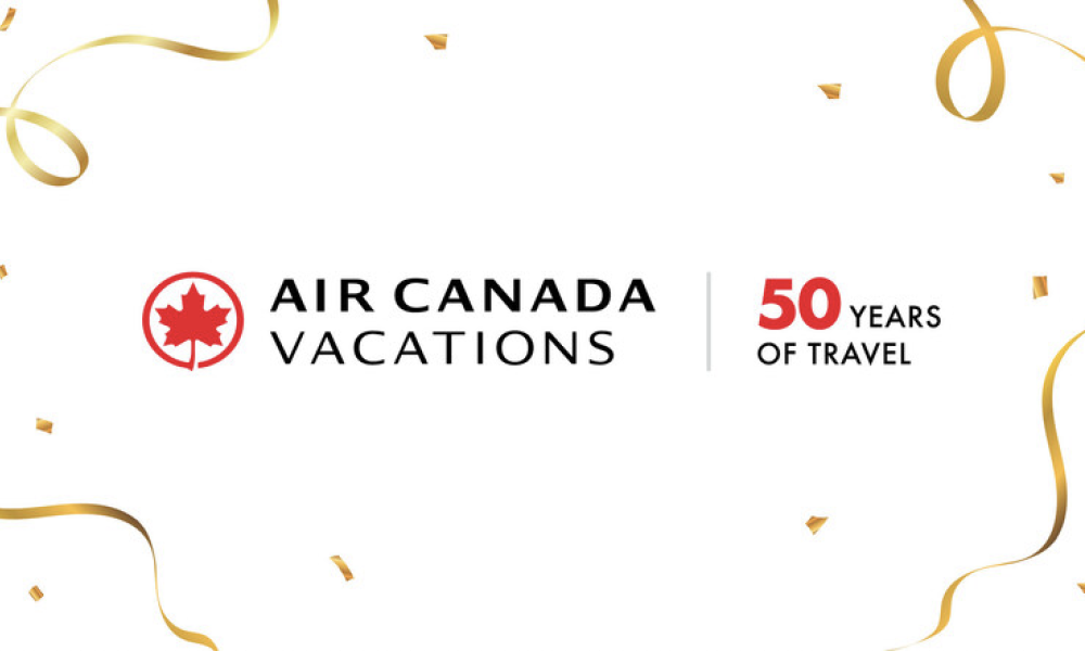 Air Canada Vacations celebra su 50º aniversario con 50,000 paquetes en oferta en todo el mundo